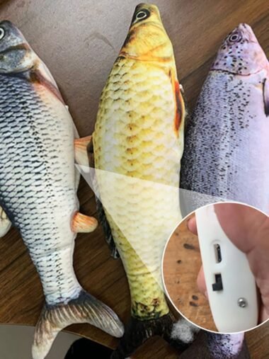 Electric Jumping Fish Toy