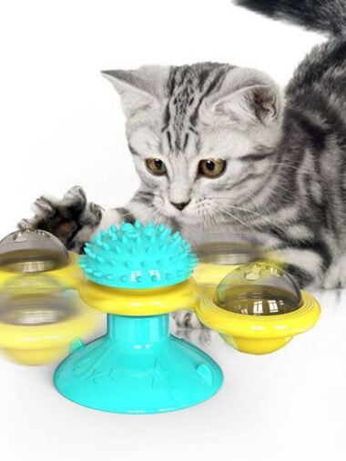 Cat Rotating Windmill