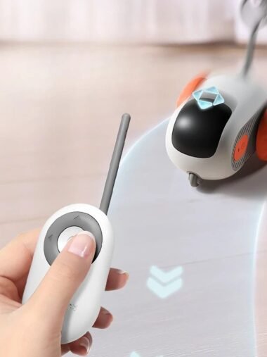 Remote Control Interactive Cat Car Toy USB Charging Chasing Automatic